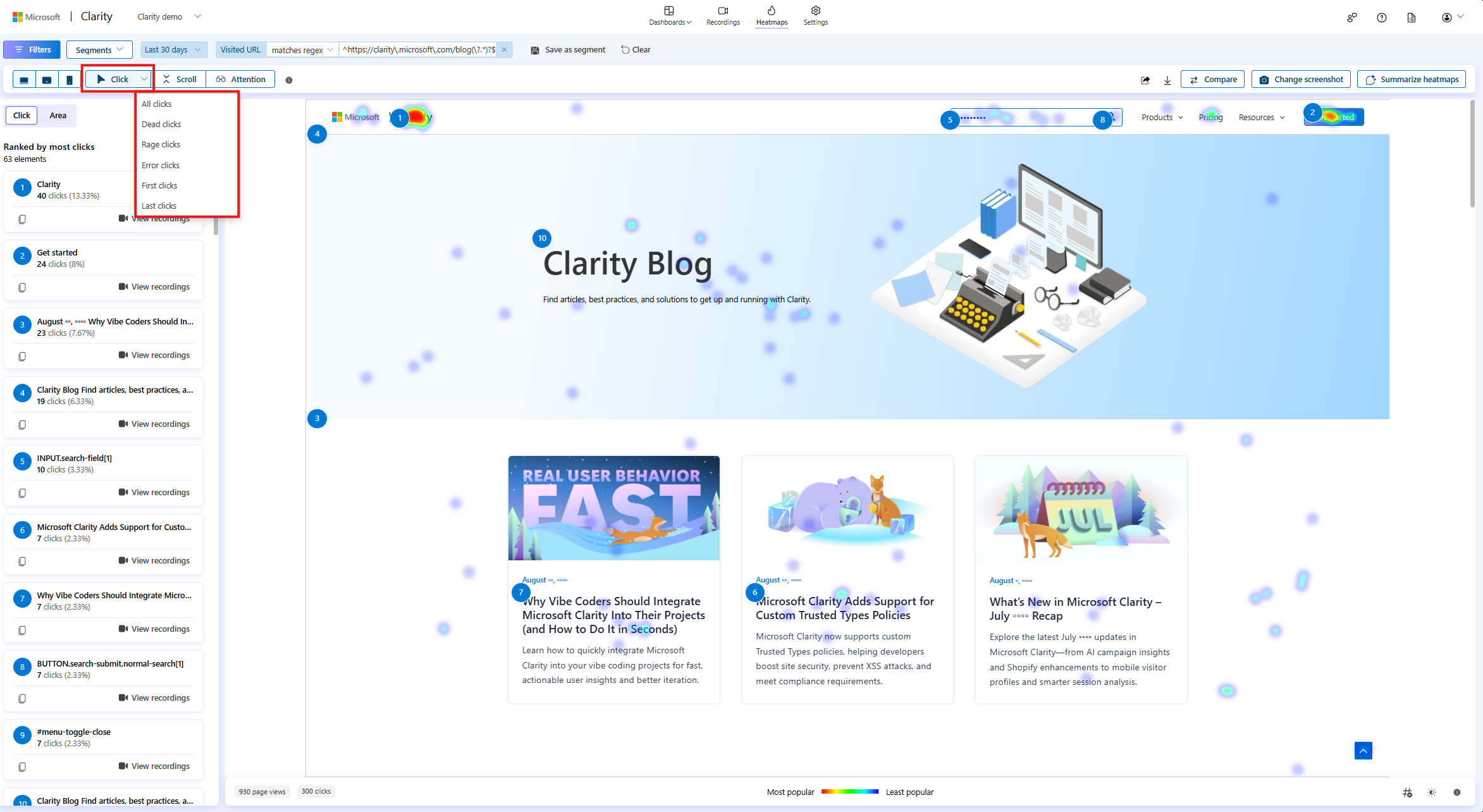 Click maps - 点击图