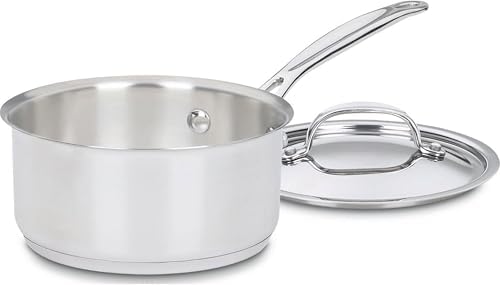 Cuisinart 1.5 夸脱 不锈钢酱汁锅 经典老牌